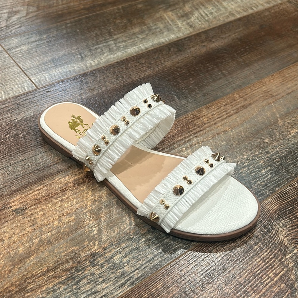 camel thread sandals